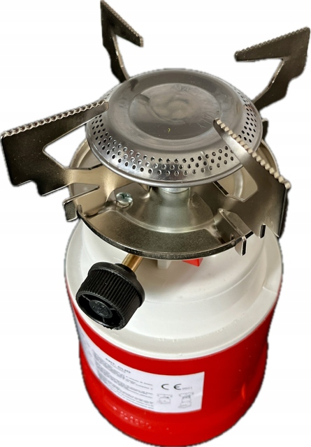 Lit turistický plynový vařič 1 hořák s zapalovačem na kartuše 190 g