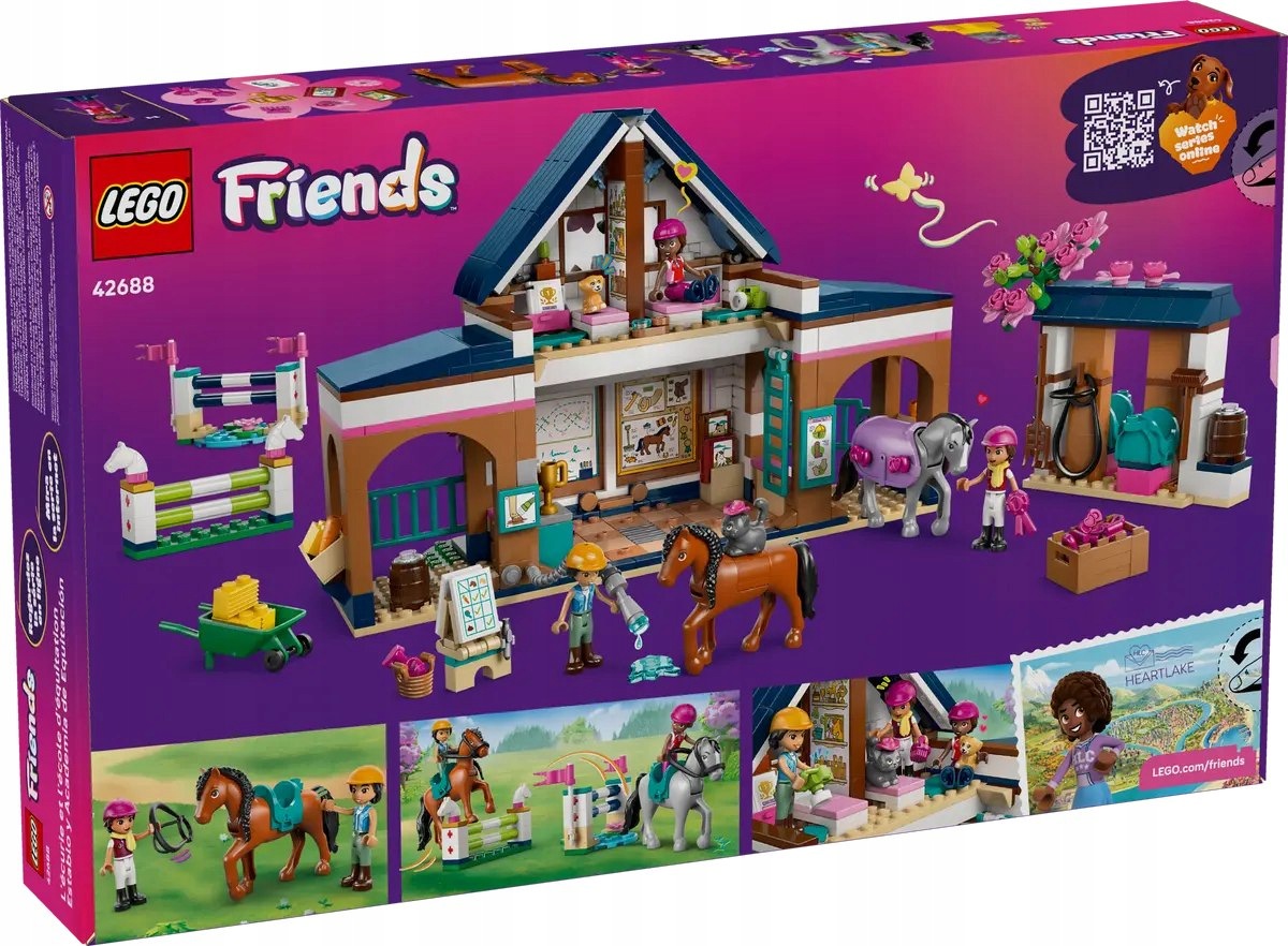 42688 Lego Friends – hřebčín a jezdecká škola Lego