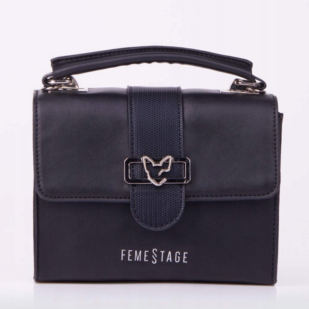 Černý Malý Návštěvní Kufřík S Klopou Na Magnet