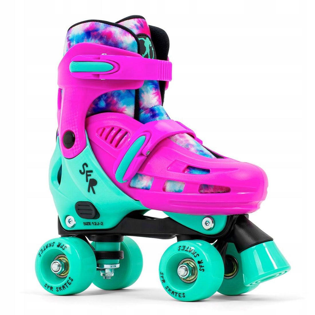 Wrotki dziecięce regulowane Sfr Hurricane różowe M 30,5-34