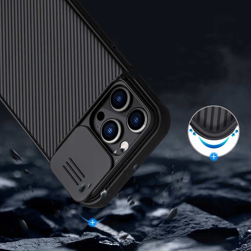 PANCERNE SOLIDNE ETUI ARMOR CAMSHIELD Z MAGSAFE DO IPHONE 15 PRO Dedykowana marka Apple