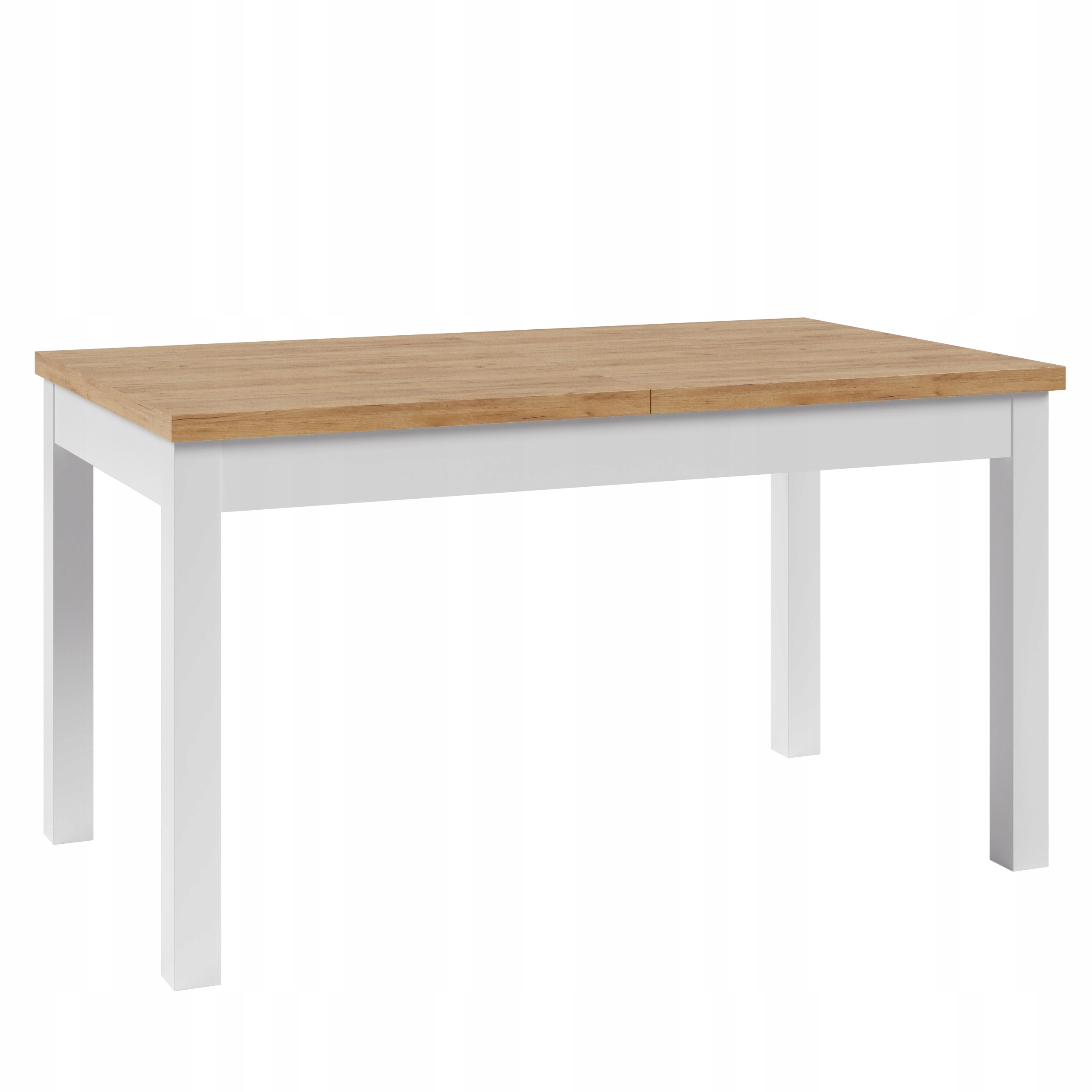 Rozkládací stůl Remo 140/180 x 80 cm Pevný do obývacího pokoje Kuchyně Jídelna Styl