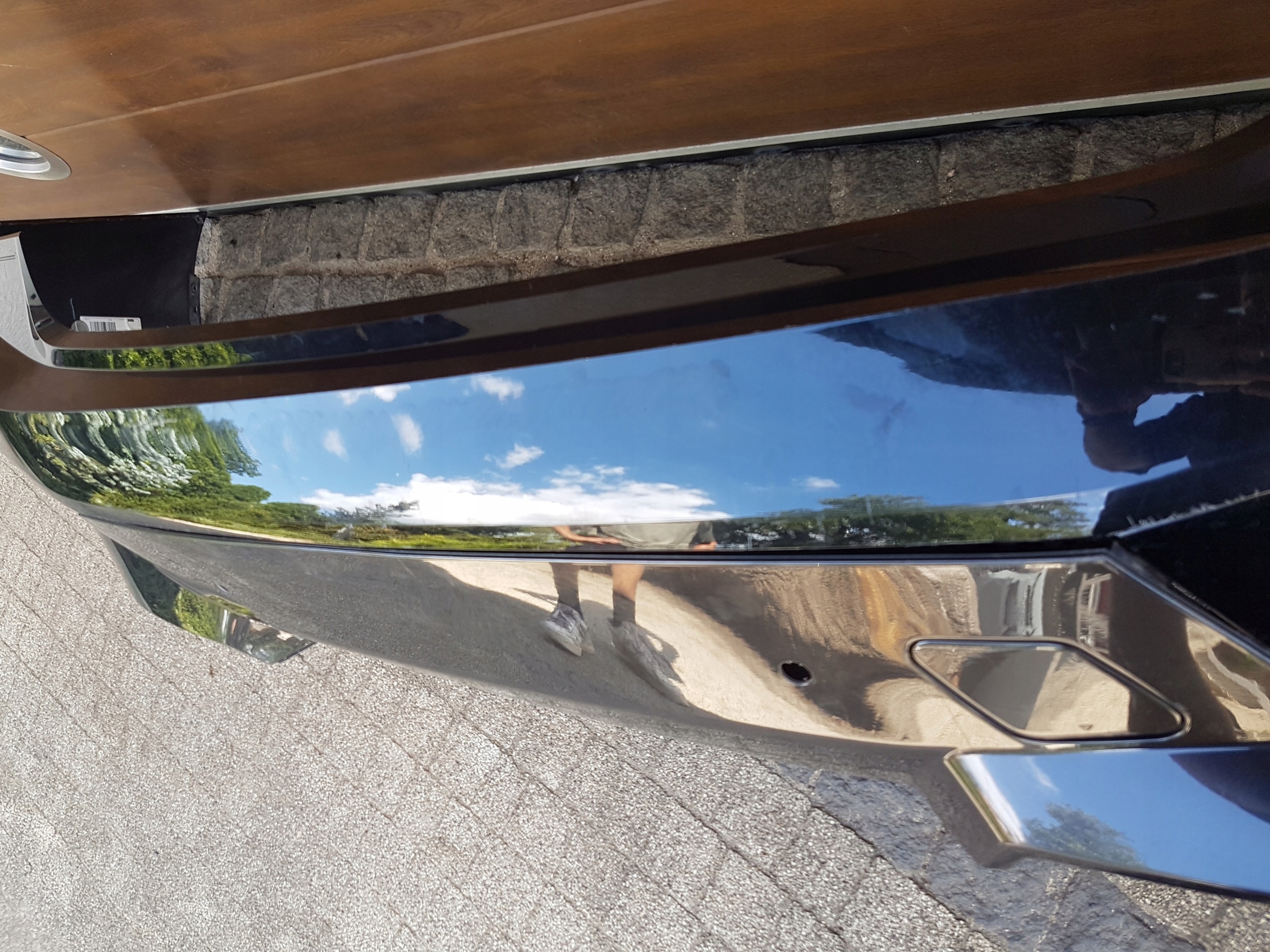 bumper rear BMW iX i20 m-packet