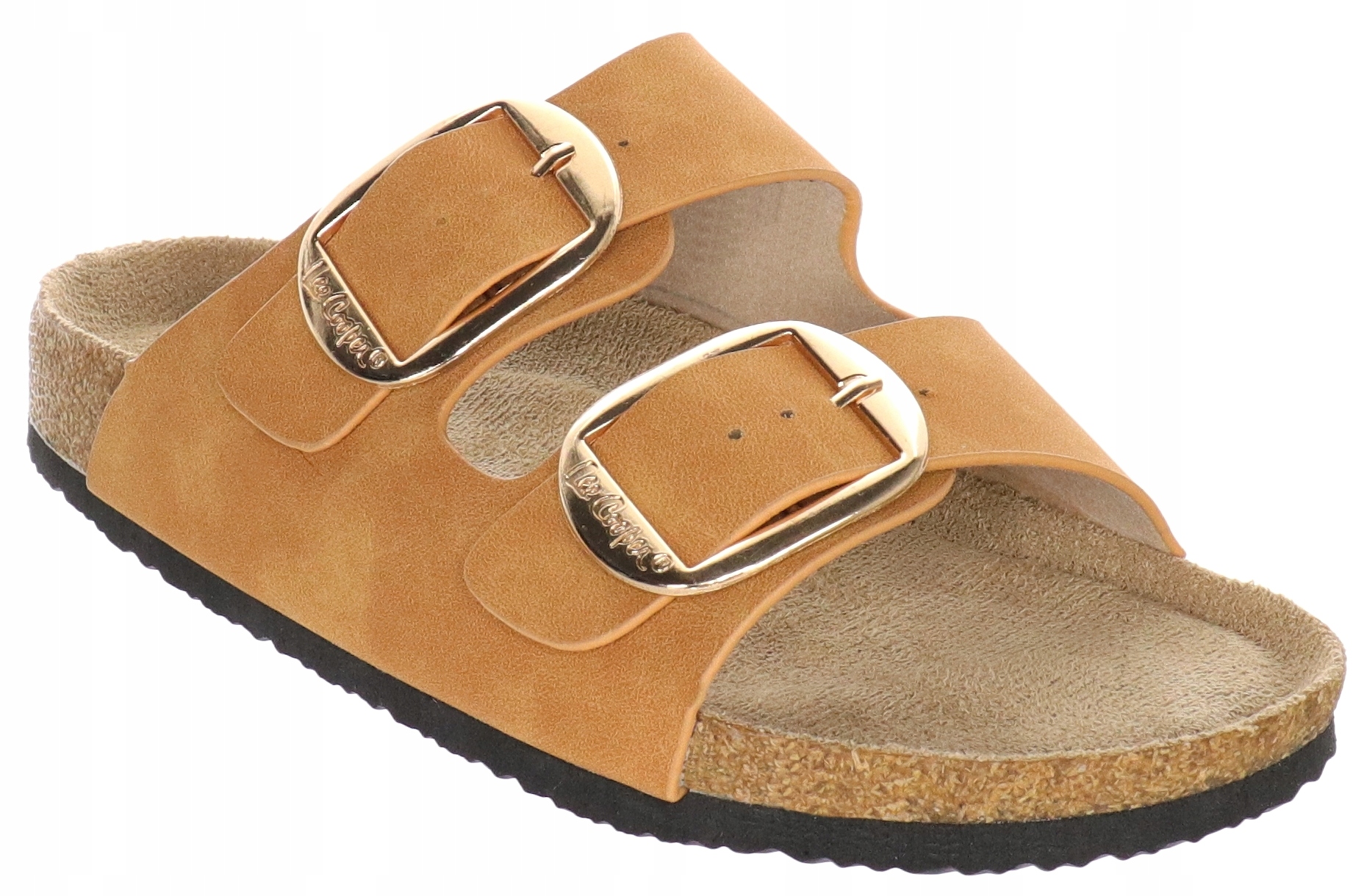 Lee Cooper Klapki Damskie Sandały Na Korkowej Podeszwie R.39