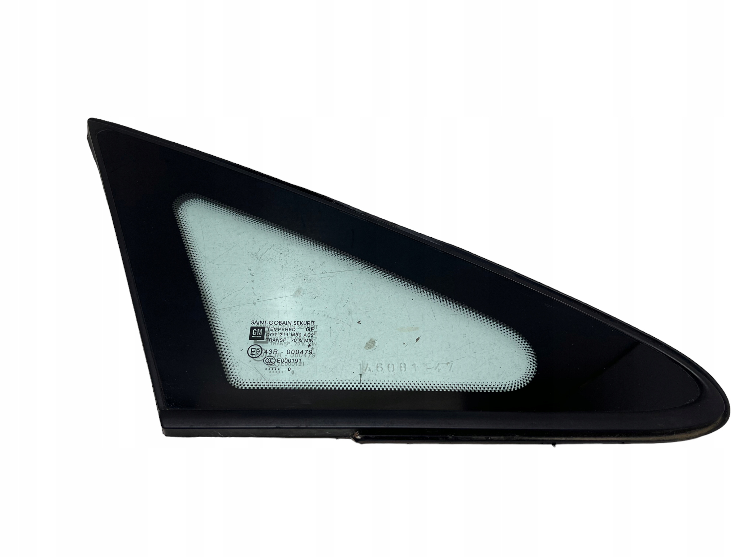 window TROJKATNA TROJKAT bodywork right right front OPEL CORSA D