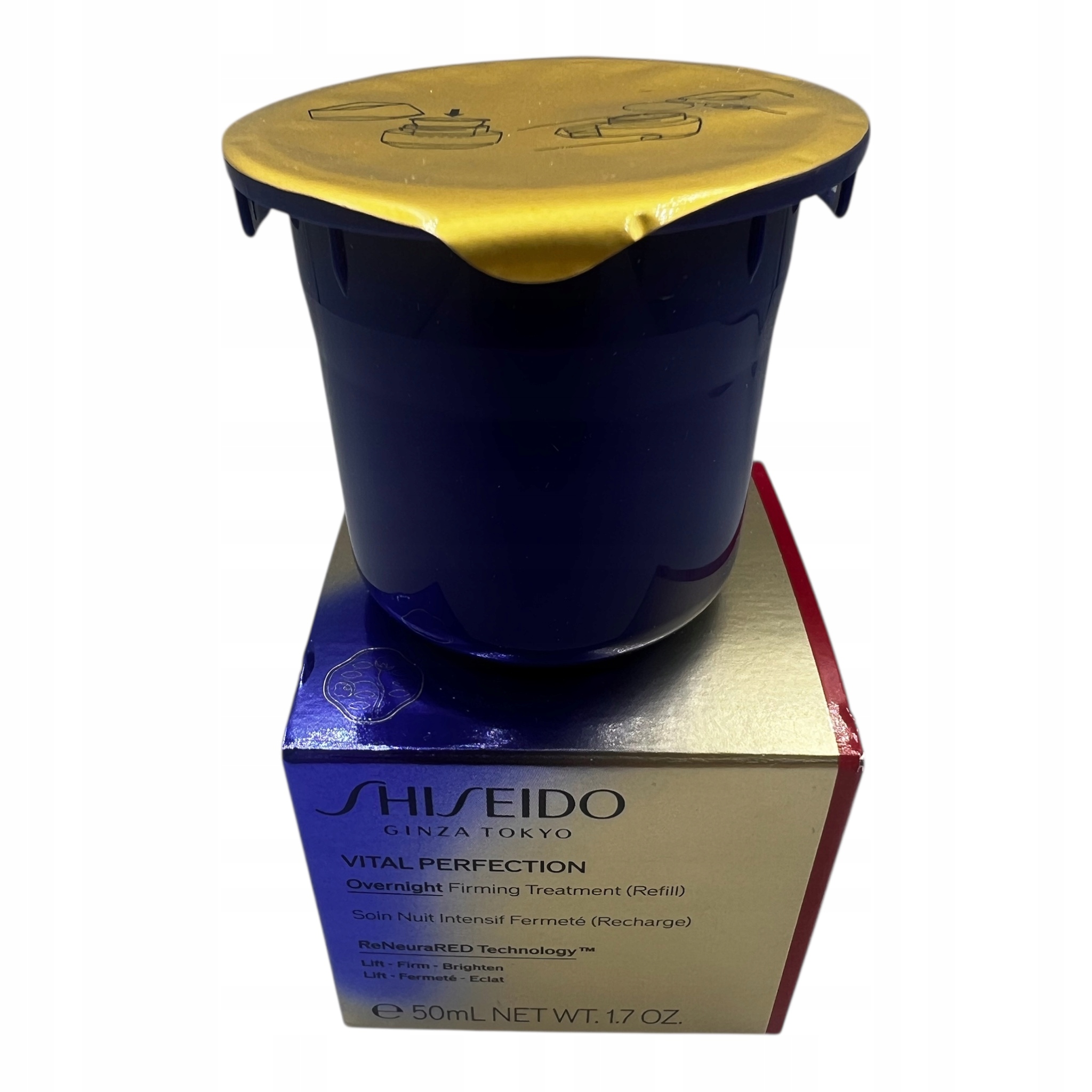 Shiseido Vital Perfection Overnight noční krém na obličej 50 ml 100% originální