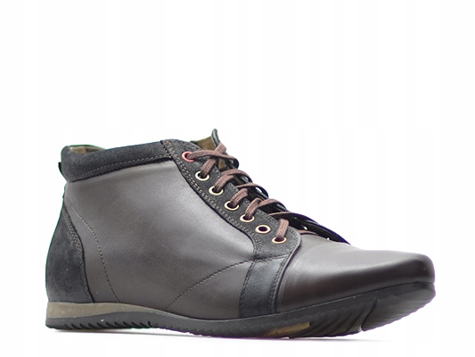 Polobotky Fado 652 C.br+cz Hnědé lico 44