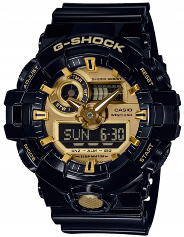 Zegarek męski Casio G-Shock GA-710GB -1AER