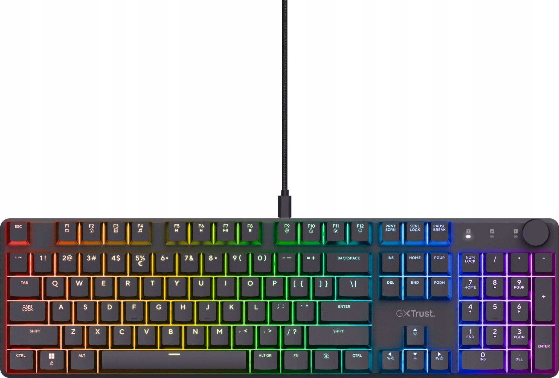 Klawiatura Trust Gxt 866 Torix Us Gaming (24910)