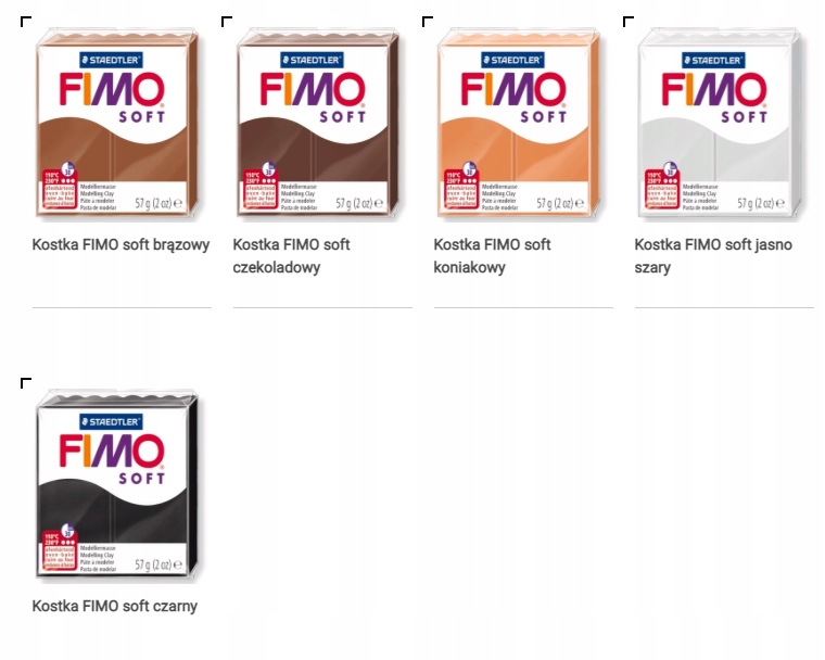 Modelina FIMO soft 57g - 70 piaskowy Marka Fimo