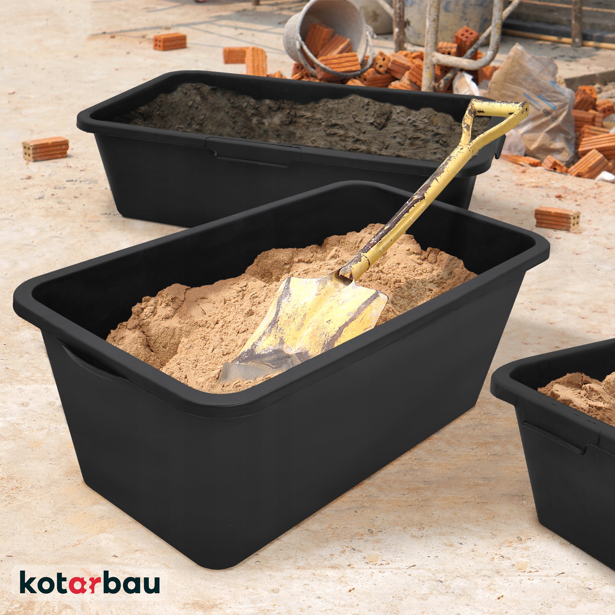 KASTRA BUDOWLANA POJEMNIK MISA WIADRO ZAPRAW 60 L Pojemność 60 l