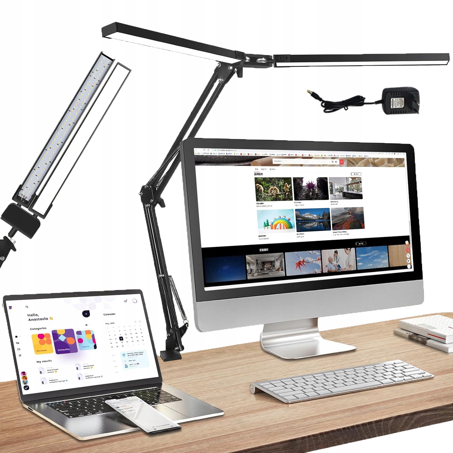 Led Kreslicí Lampa Pro Školní Psací Stůl 24W