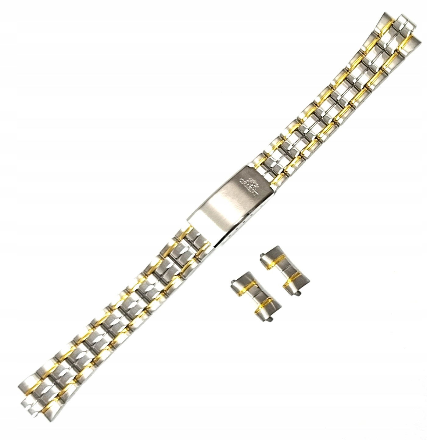 Originální Ocelový Dvoubarevný Náramek Pro Dámské Hodinky Orient 16 mm