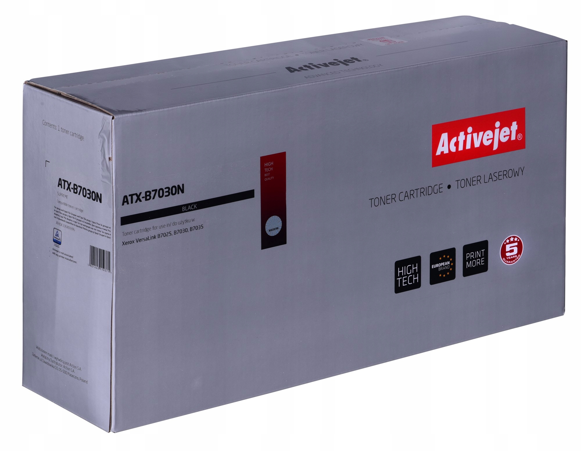 Toner Zamiennik Xerox Activejet ATX-B7030N 106R03395 15K Black
