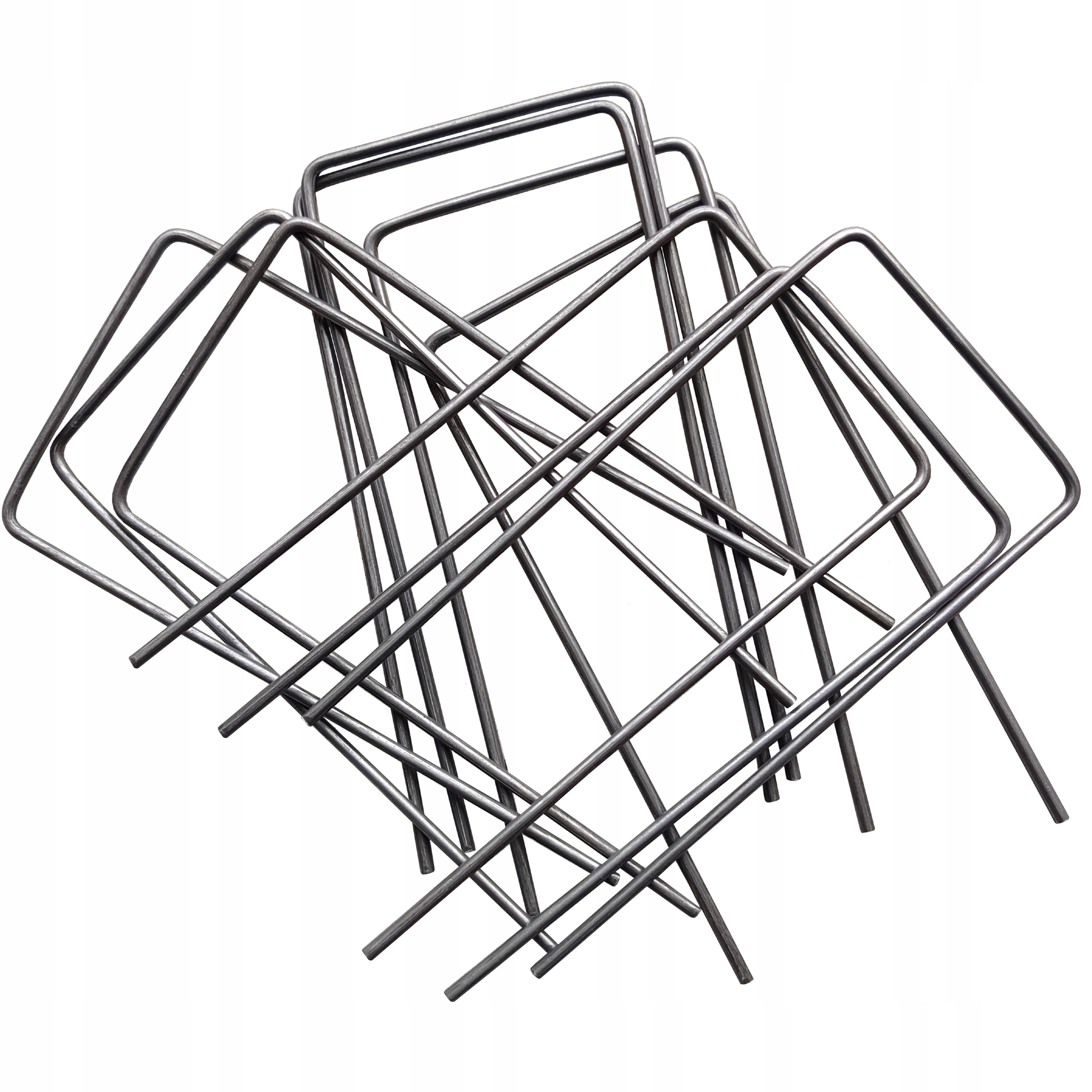 

Stalowe kotwy szpilki U15cm do agrotkaniny 50szt