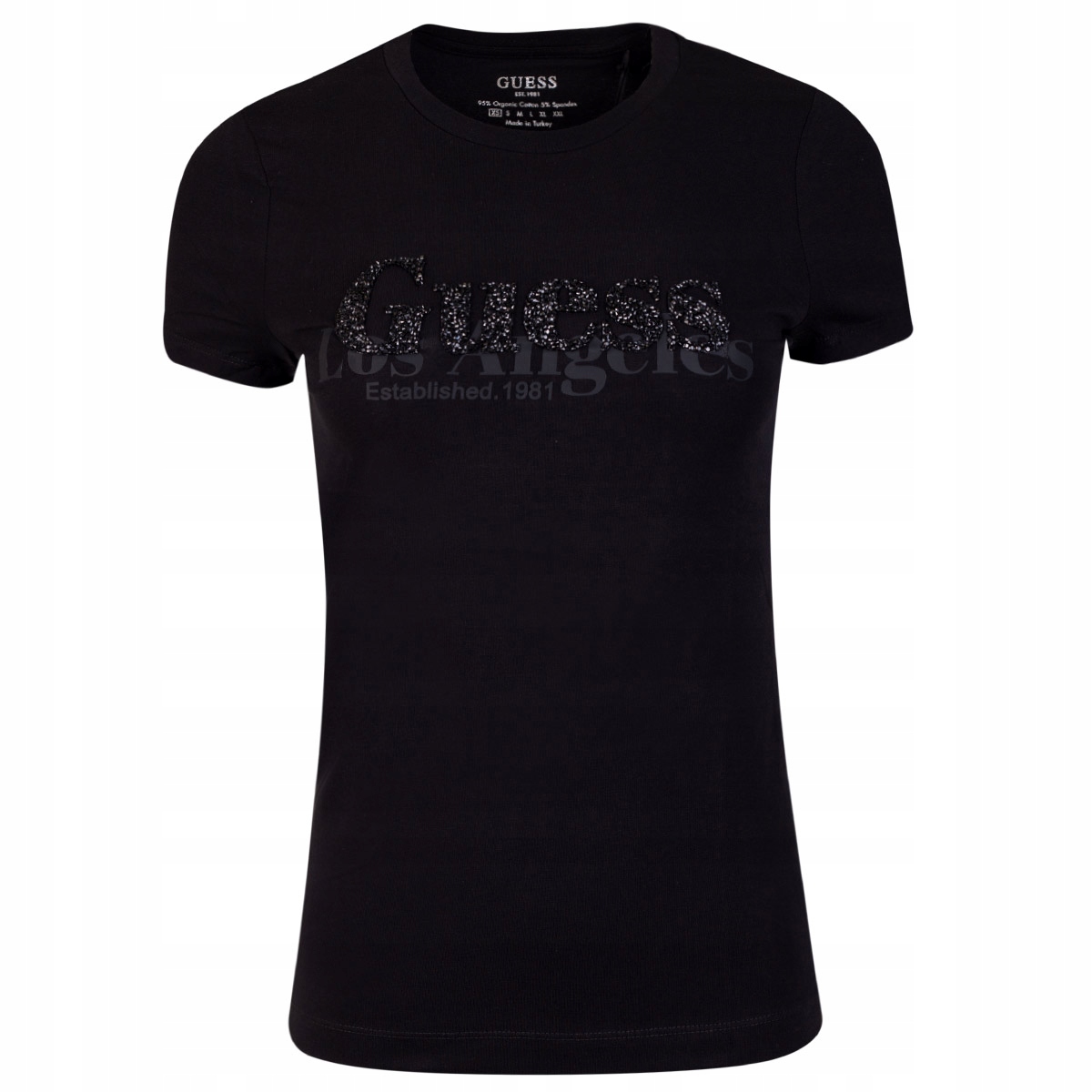 

Guess Koszulka Damska T-shirt Astrelle Black r. S