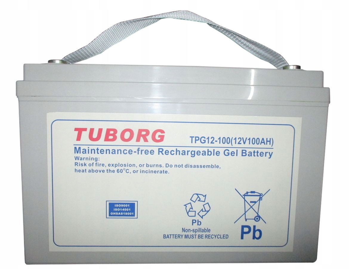 Akumulator Tuborg Vrla Gel TPG12-120 12V 120Ah