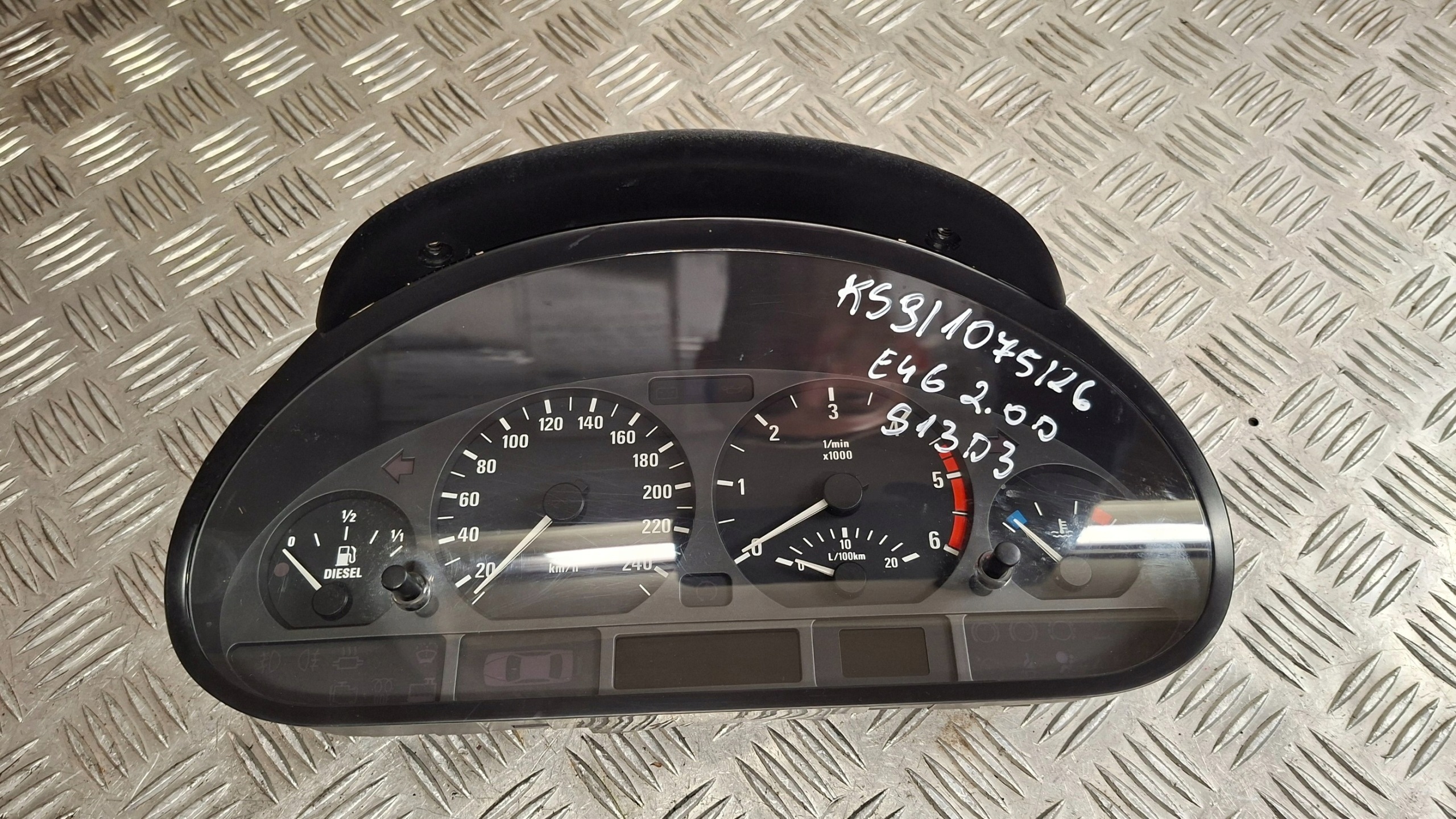 kilometar sat brzinomjer BMW E46 2.0D