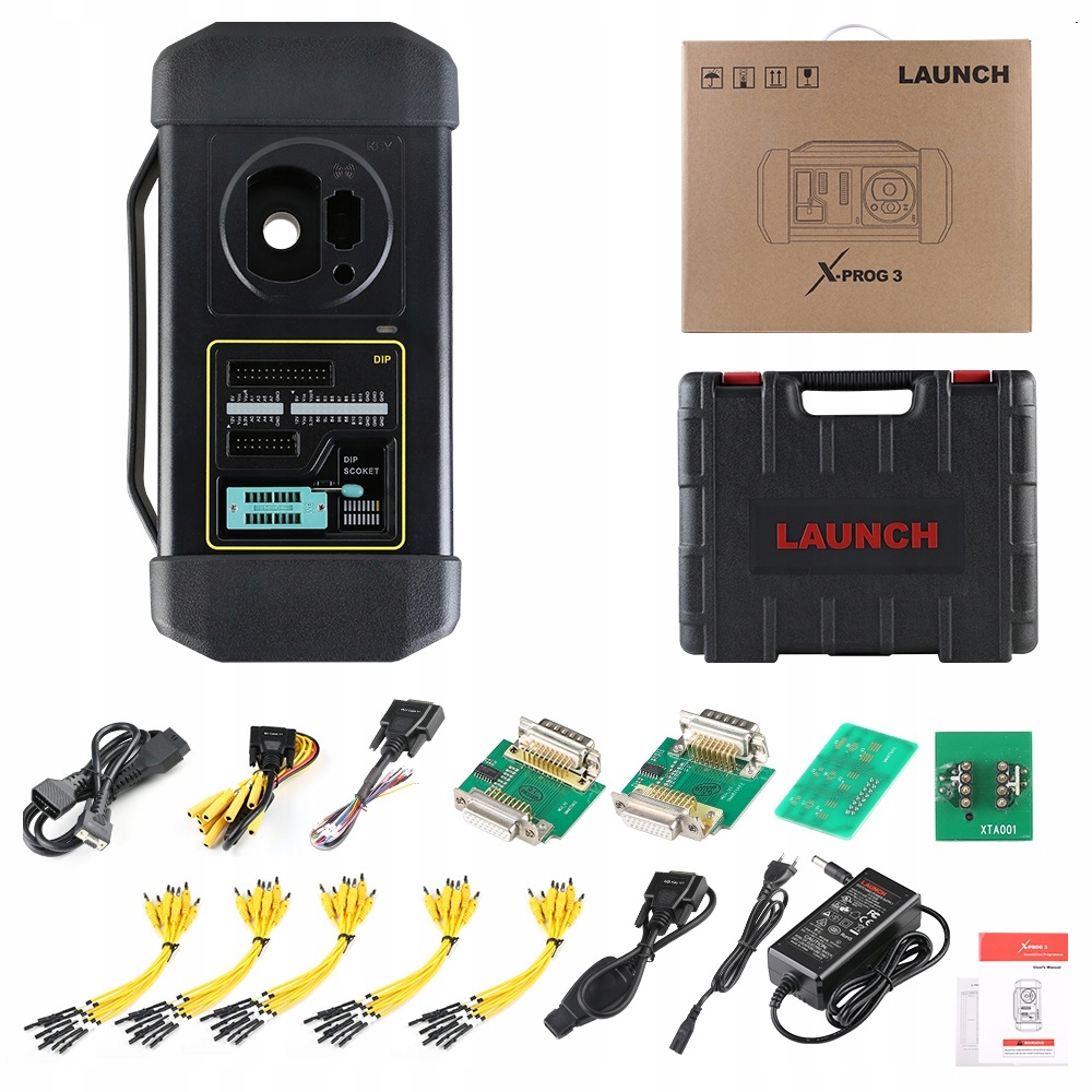 LAUNCH X-PROG 3 Programator Kluczy Eprom Sterownik Kod producenta 11111111