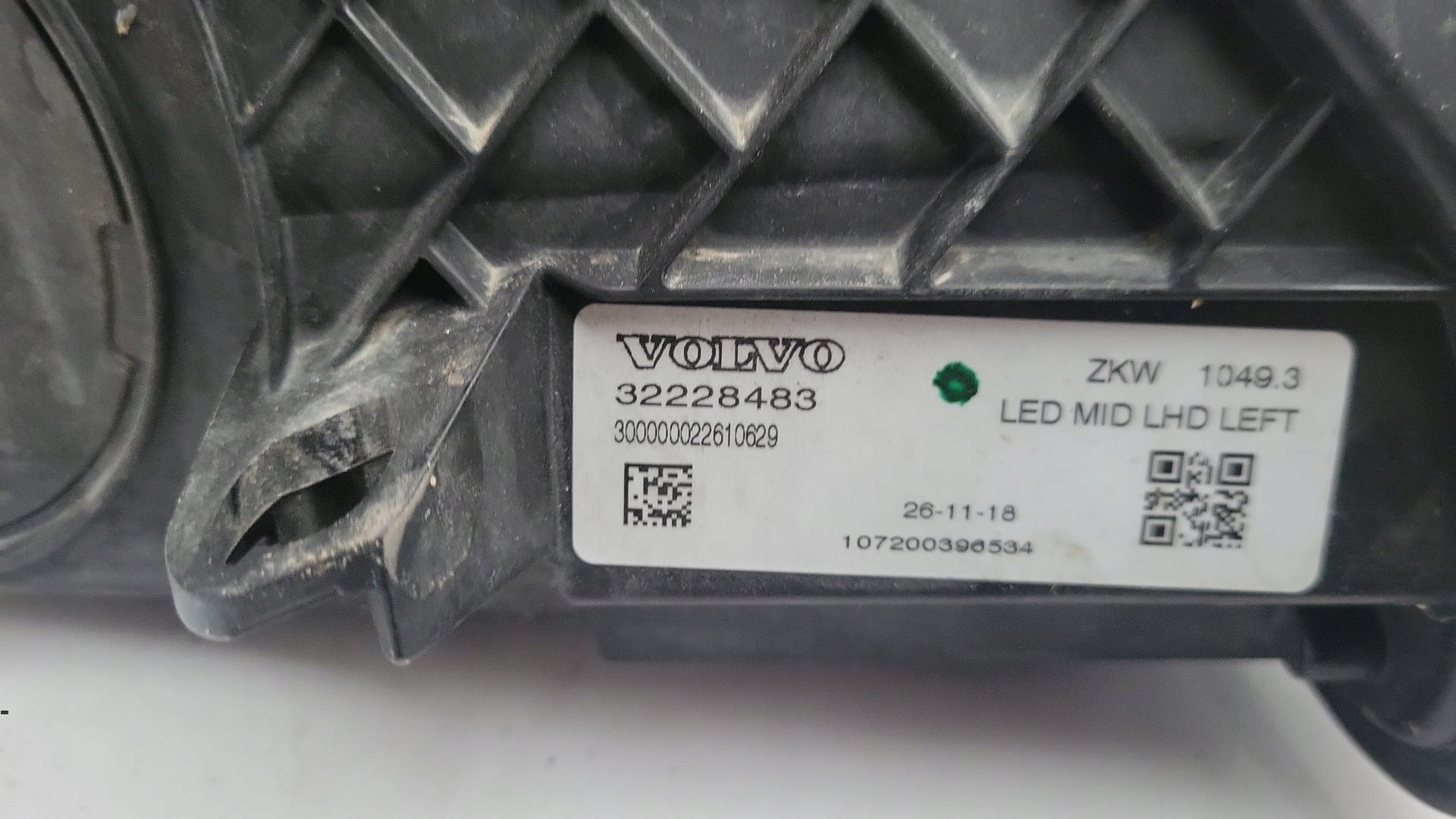 VOLVO V40 LIFT 16- FULL LED MID light left front front 32228483