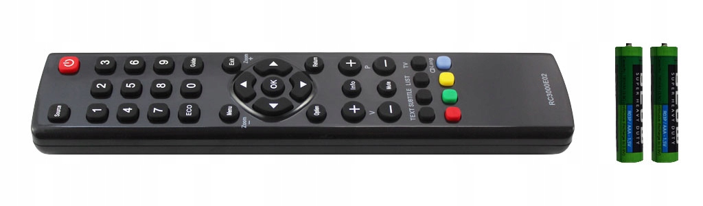 Pilot do TV Thomson RC3000E02 Model RC3000E02