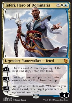 Teferi, Hero of Dominaria アーティストプルーフ Teferi-Hero-of-Dominaria-MEGA-TOP