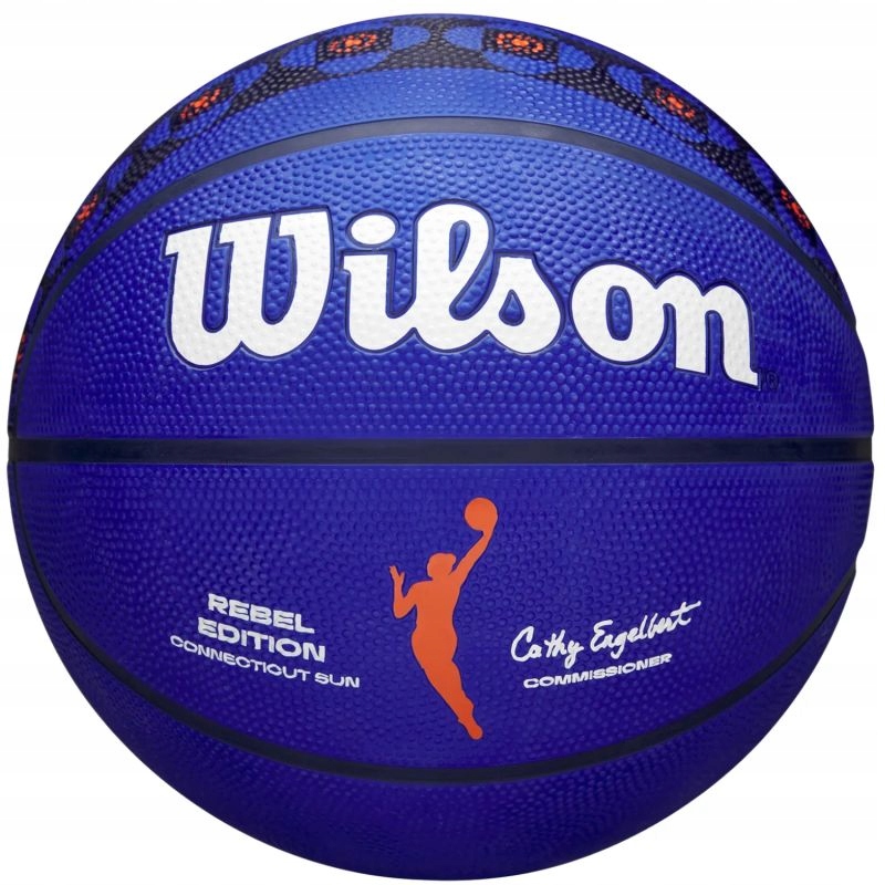 Piłka do koszykówki Wilson WNBA Rebel Edition Connecticut Sun - r. 6