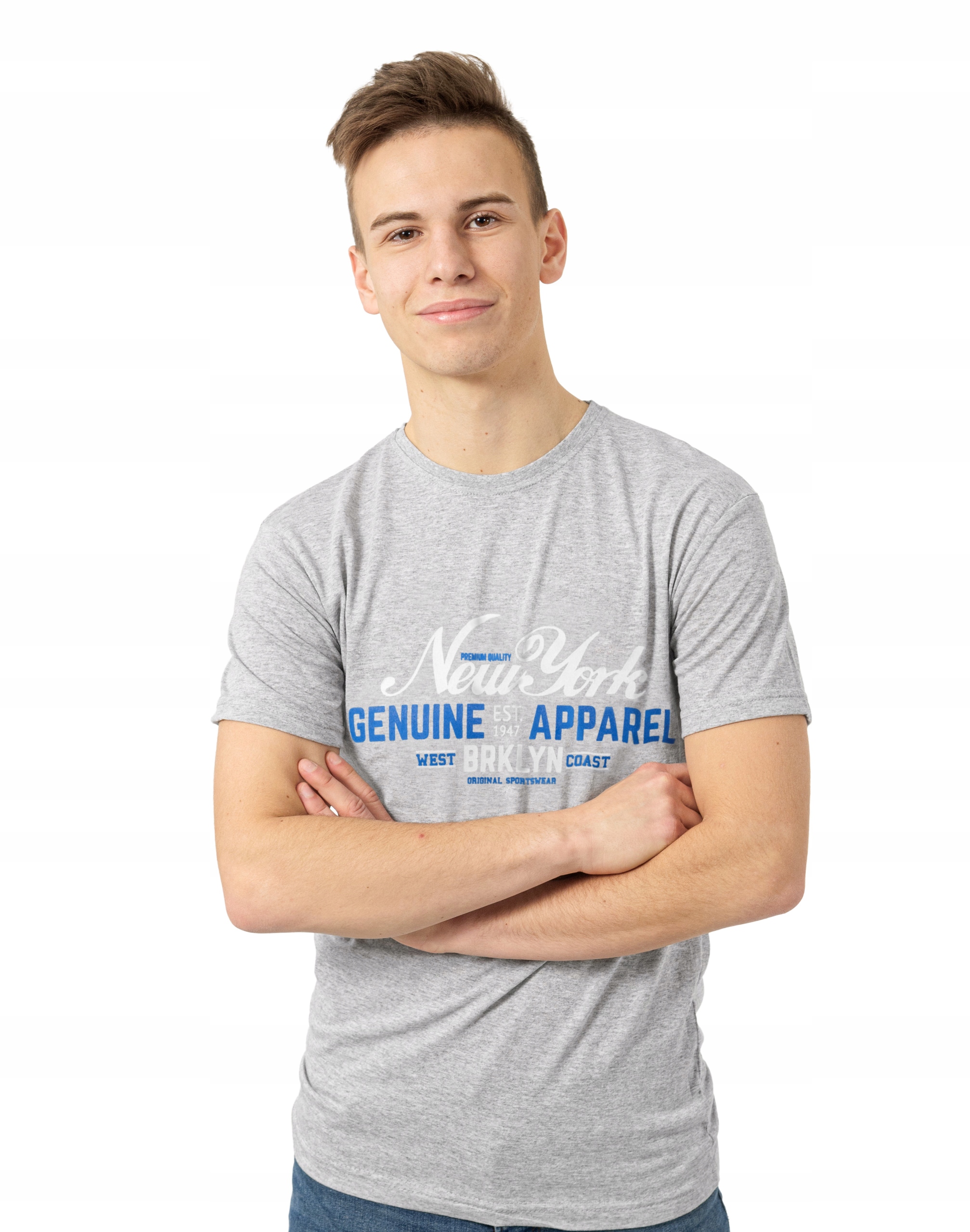 

Duża Koszulka Podkoszulek Tshirt Męski KM16-6 6XL
