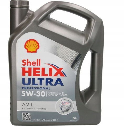 Shell 5W-30 Helix Ult.prof Am-l 5L SHE5W30AML5