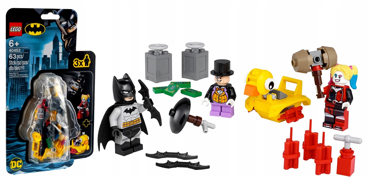 Lego Batman kontra Pingwin i Harley Quinn 40453