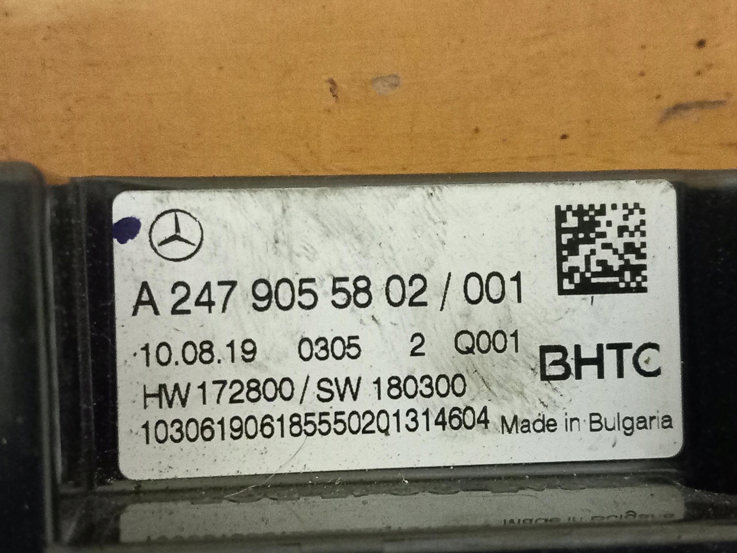 Unite commande clima MERCEDES A-KLASA W177 A2479055802 18