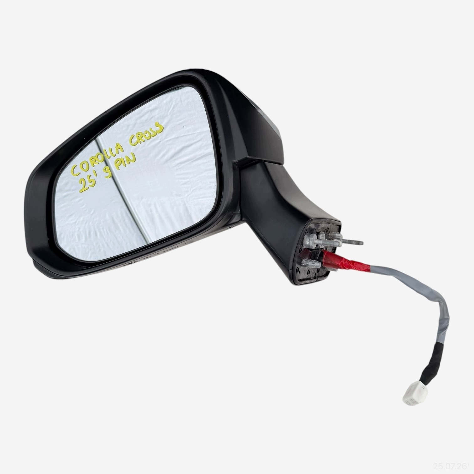 mirror left TOYOTA COROLLA CROSS 2025 ROK 9 PIN
