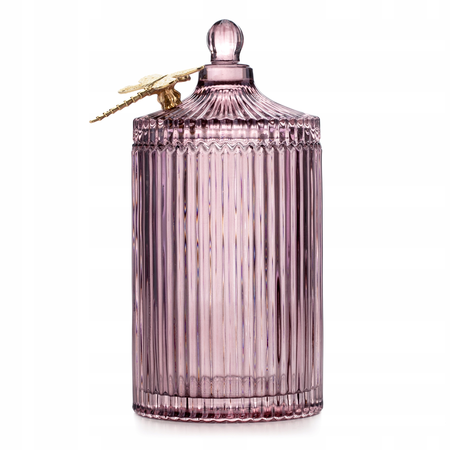 

szklany organizer mauve 20x10,5 cm