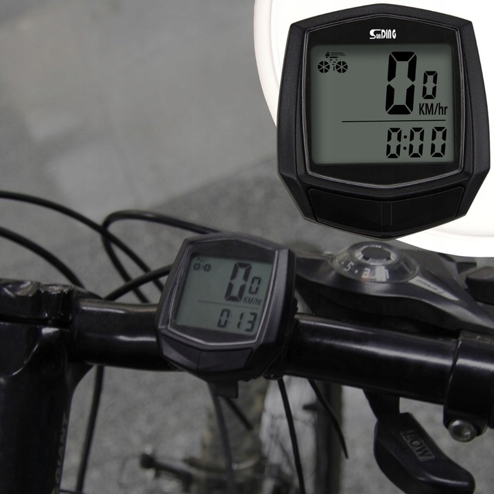 LICZNIK ROWEROWY 13 FUNKCJI LCD DO ROWERU PRĘDKOŚCIOMIERZ IP68 PRZEWODOWY EAN (GTIN) 5904653725868