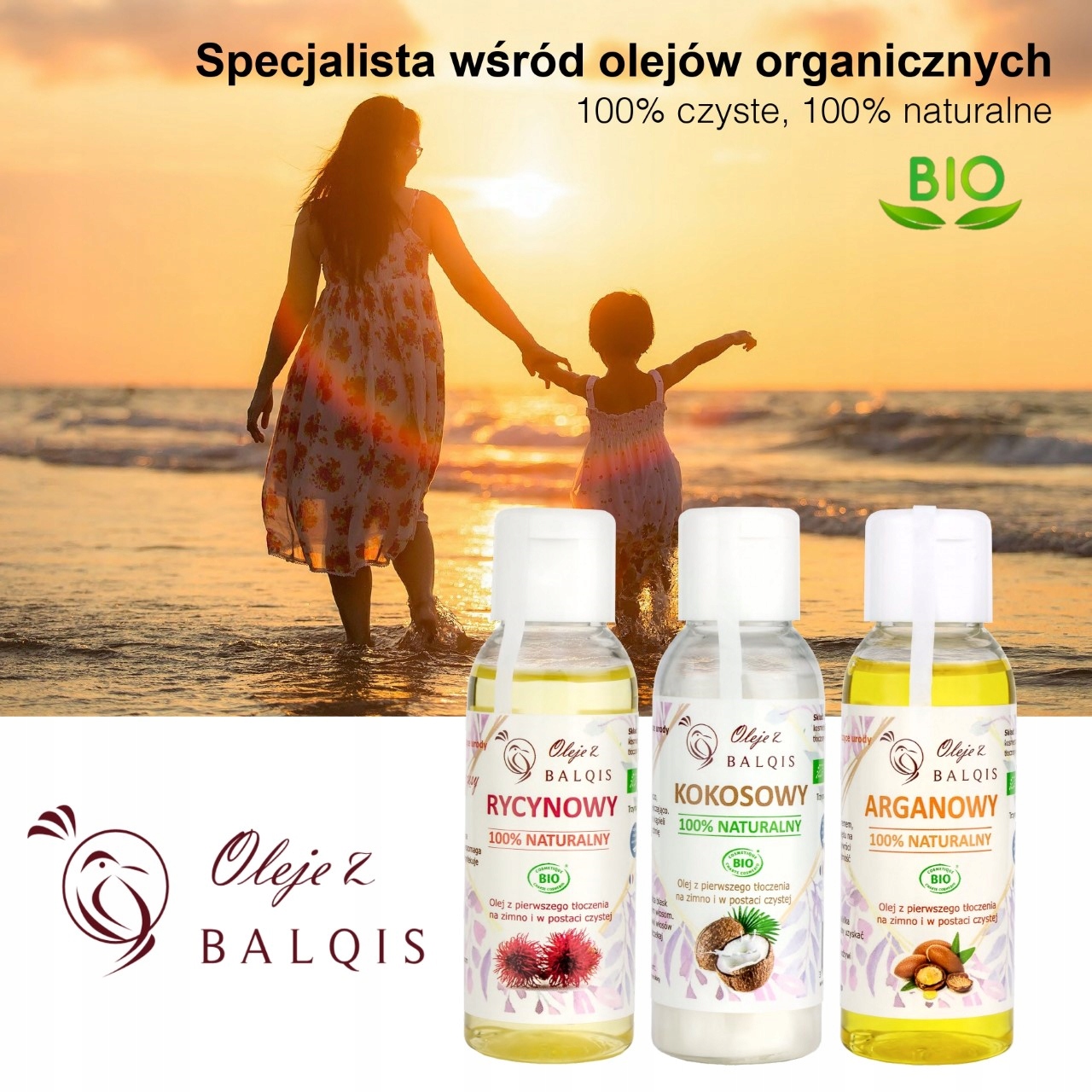 OLEJ RYCYNOWY BIO DO WŁOSÓW, SKÓRY, BRODY, 100 ML Typ brak informacji