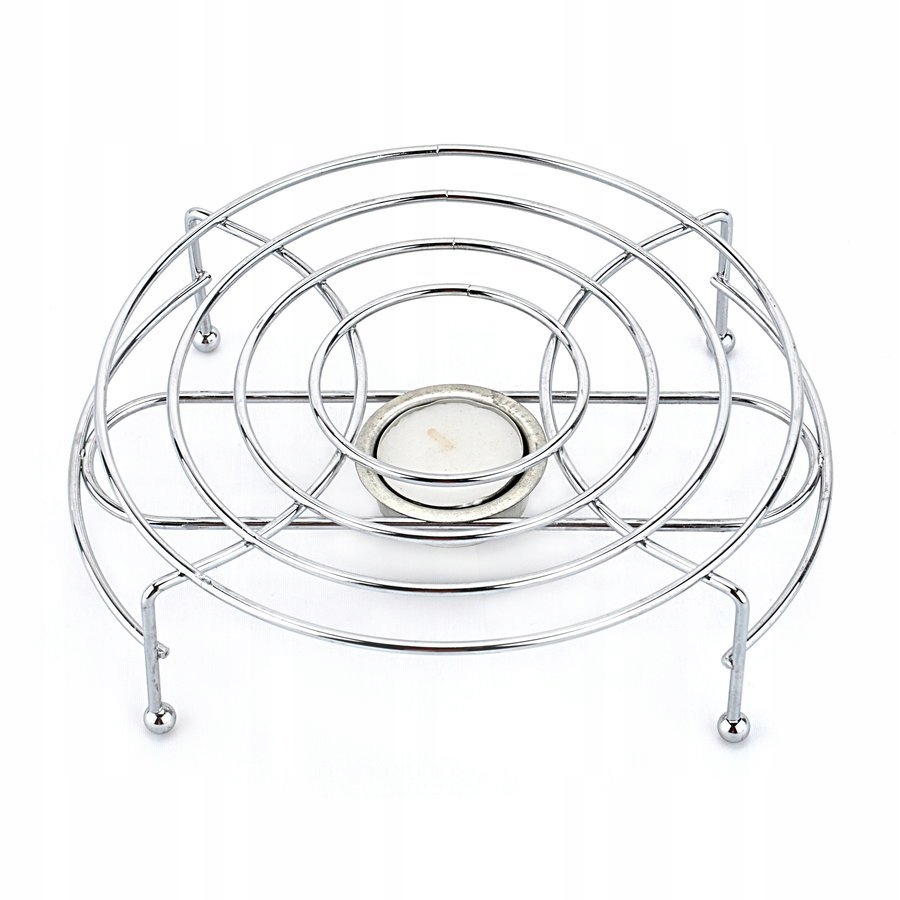 Okrągła PODSTAWKA Z PODGRZEWACZEM do dzbanka PODSTAWKA POD GORĄCE NACZYNIE