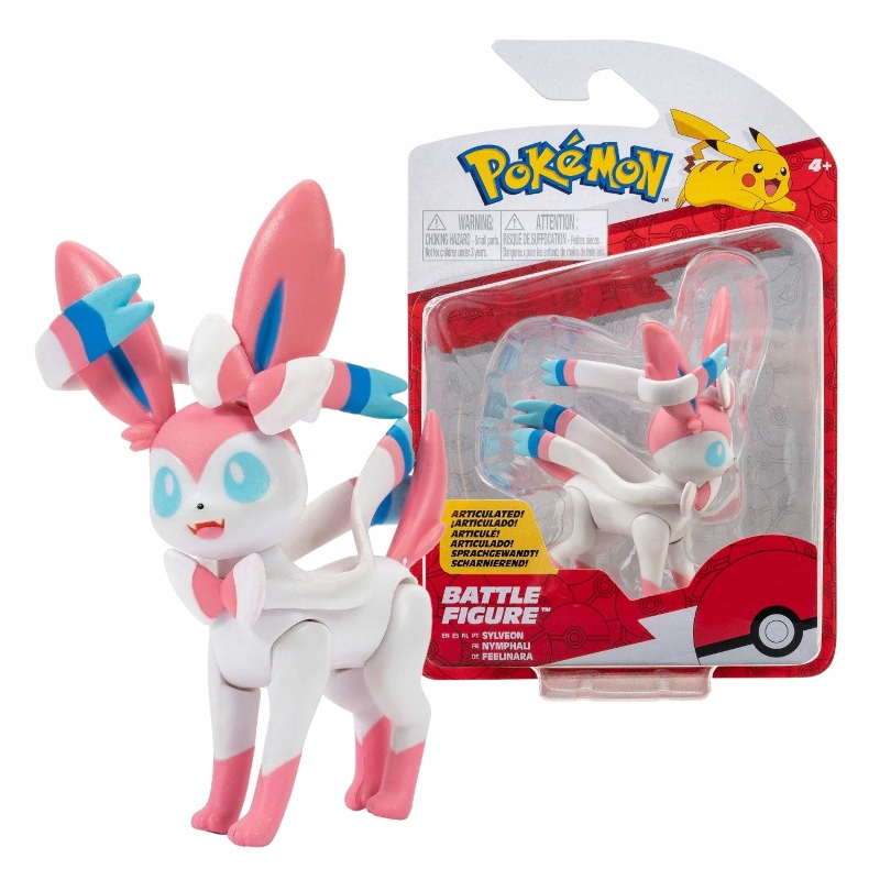 

Pokemon Figurka Bitewna Sylveon Battle Ruchoma 4+