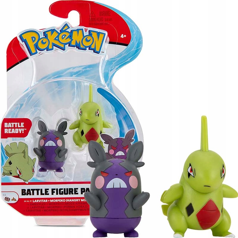 

Pokemon Figurka Bitewna Larvitar Morpeko Hangry