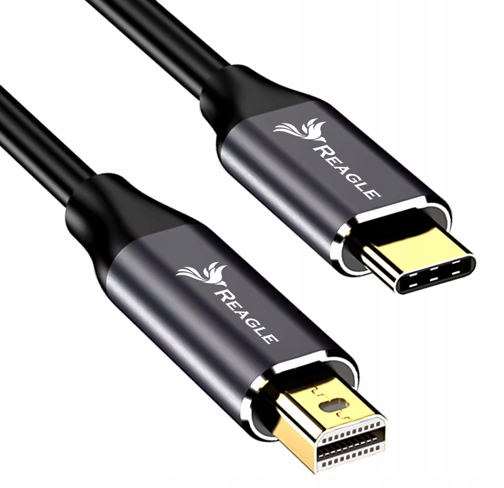 KABEL USB-C MINI DISPLAY PORT PRZEJŚCIÓWKA ADAPTER USB TYP C DP 4K 60HZ 2M
