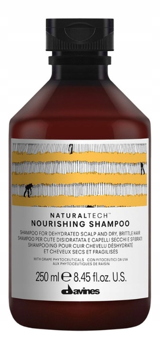 Davines Naturaltech nourishing shampoo vyživující šampon na vlasy 250 ml