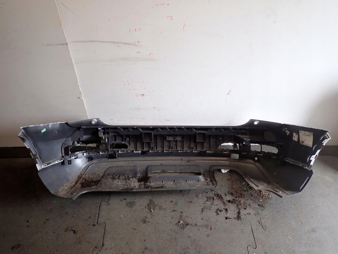 bumper rear part rear AUDI Q3 2010-2016 8U0807385A