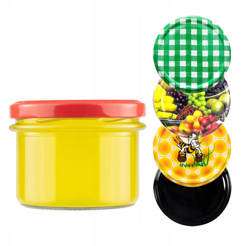 

15x Słoik Szklany 235 ML Miód Dżem Grzyby Pasztet