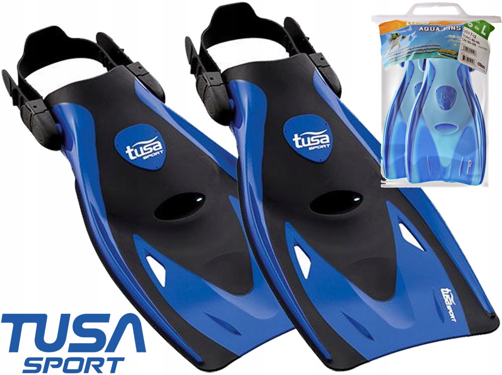 Tusa Płetwy Paskowe UF21 Regulowane M 36-42 Mb do nurkowania snorkelingu