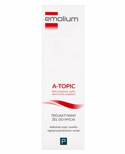 

Emolium A-topic Trójaktywny żel do mycia 200 ml