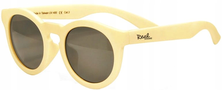 Okulary Przeciwsłoneczne Dla Dzieci Real Shades Pancake 2-4 lat żółte EAN (GTIN) 811186016477