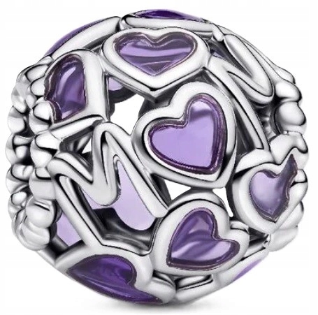 Přívěsek Charms Pandora Ažurové Srdíčka Pro Maminku 793772C01