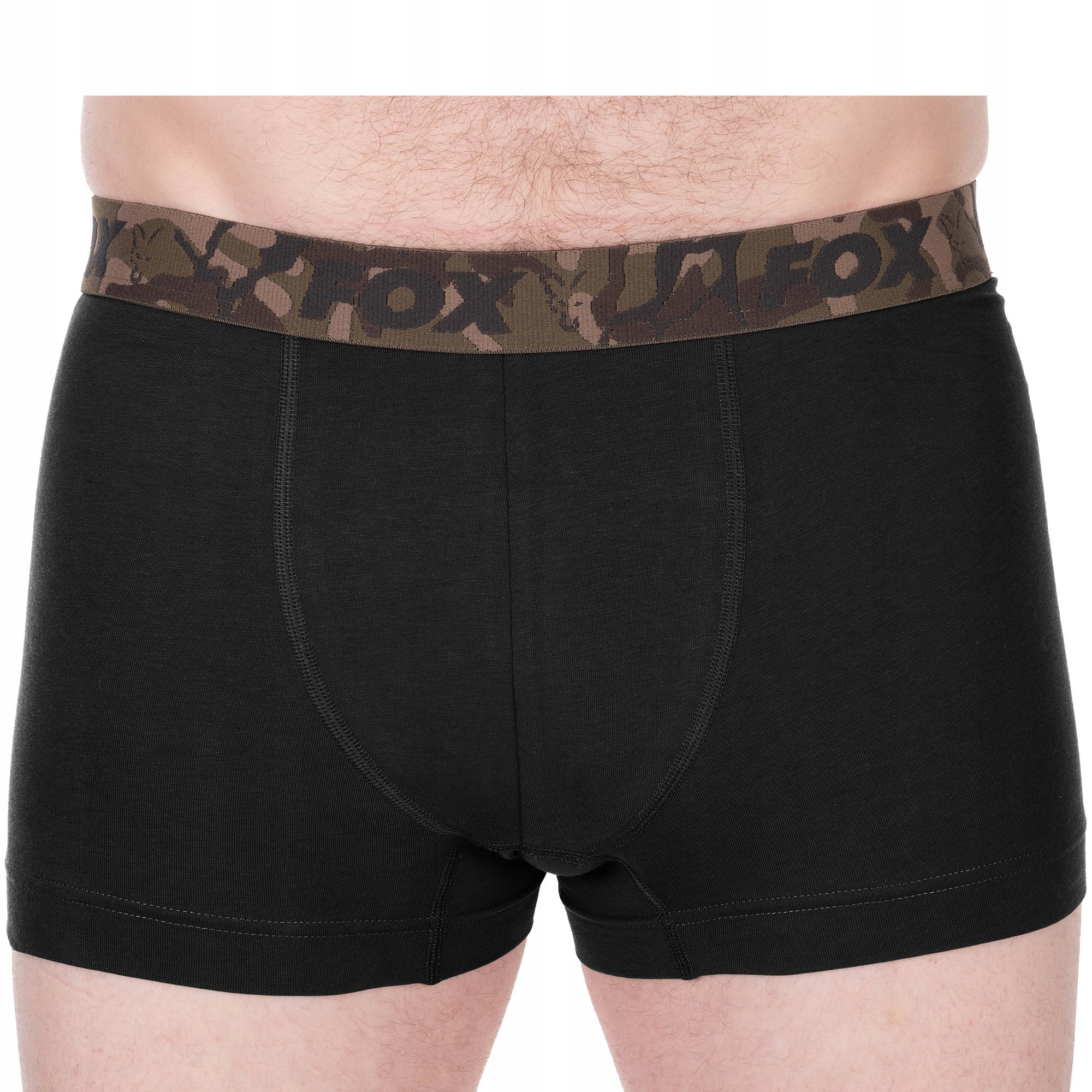 Bokserki Fox Boxer Shorts Khaki Black M 2szt