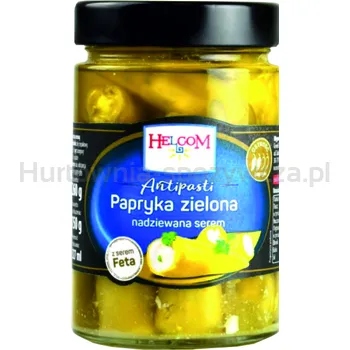 Helcom Zelená paprika plněná sýrem 327 ml