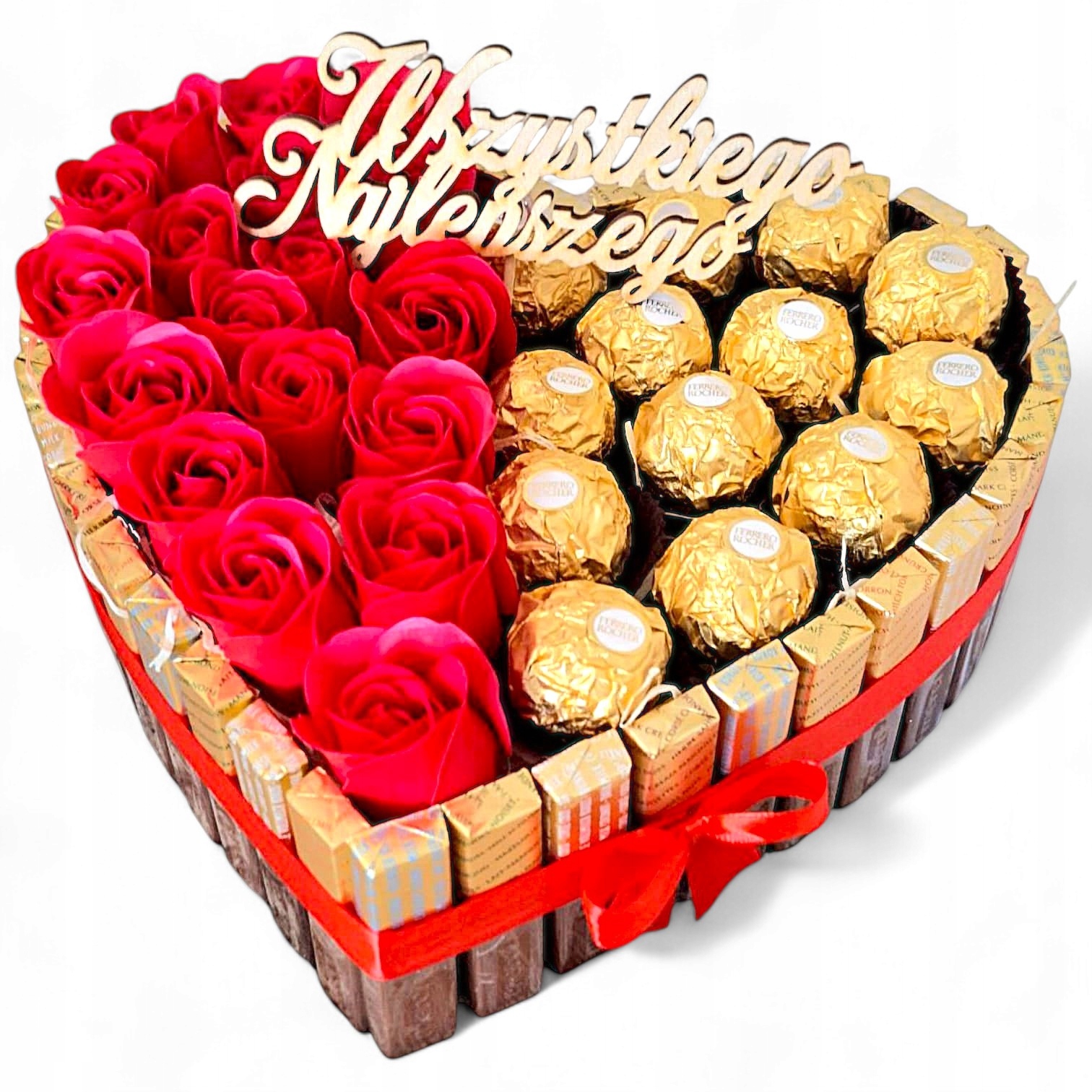 na Dzień Kobiet dla dziewczyny żony nauczycielki Zestaw 25cm