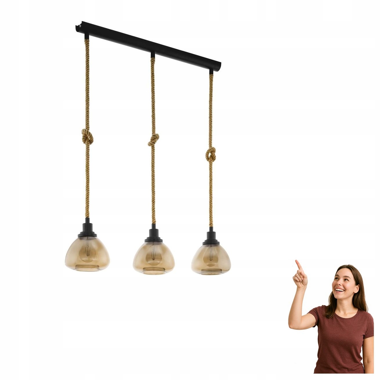 Závesná lampa Rampside 43192 Eglo